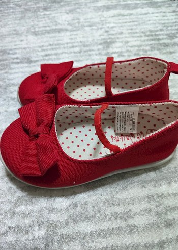 Kız Çocuk Kırmızı Fiyonklu Babet - Görsel 4