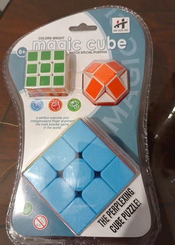 Renkli Magic Cube Zeka Oyunu Seti