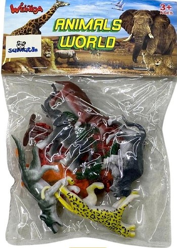 Çeşitli Renklerde Dinozor Figürleri Paketi - Görsel 3