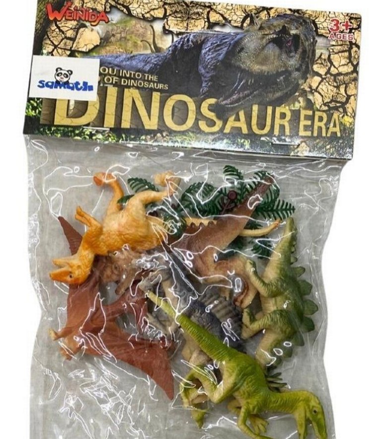 Çeşitli Renklerde Dinozor Figürleri Paketi - Görsel 2