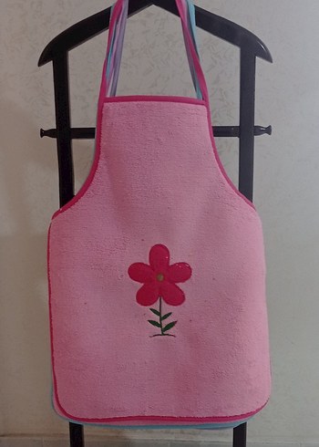 Nakışlı Mavi Mutfak Önlüğü - Görsel 4