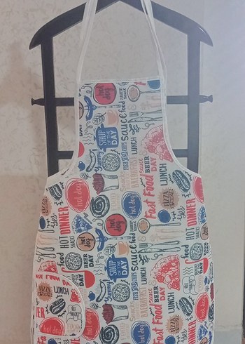 Renkli Desenli ,cepli, sıvı geçirmez, Battal boy Mutfak Önlüğü - Görsel 3