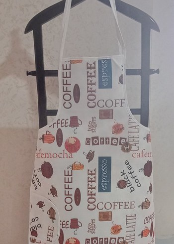 Renkli Desenli ,cepli, sıvı geçirmez, Battal boy Mutfak Önlüğü - Görsel 2