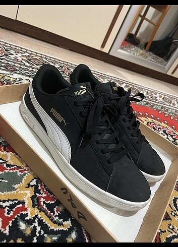 45 Beden siyah Renk Puma erkek spor ayakkabi 