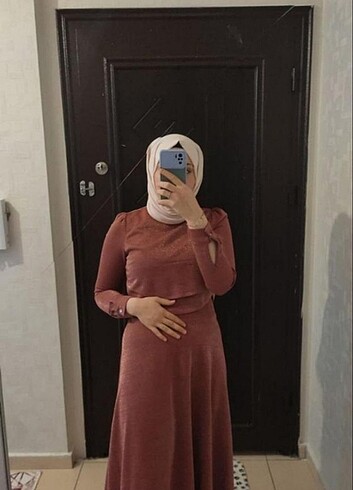Tesettür şık elbise 