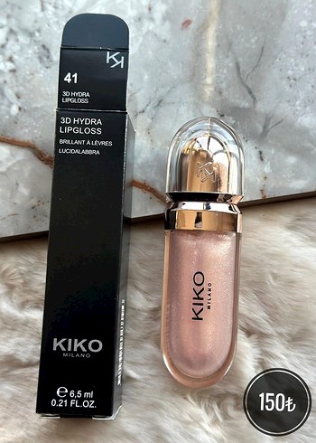 Kiko Kiko 3D Hydra Parlak Kırmızı Ruj