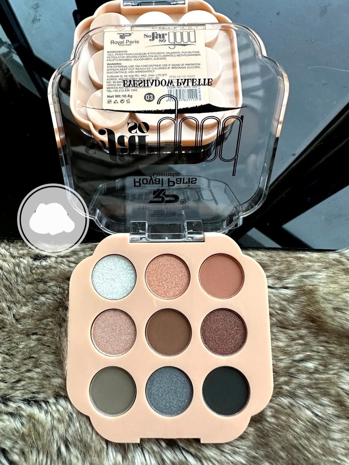 Bej Renkli 9'lu Far Paleti (194) - Görsel 2