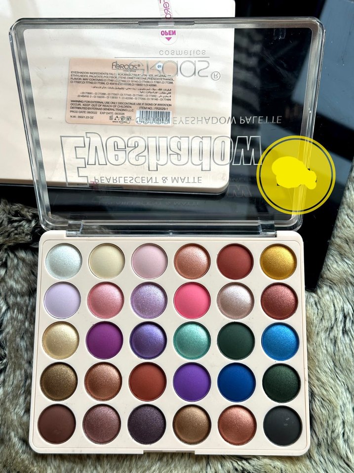 Çok Renkli Göz Farı Paleti HWDOM (178) - Görsel 3