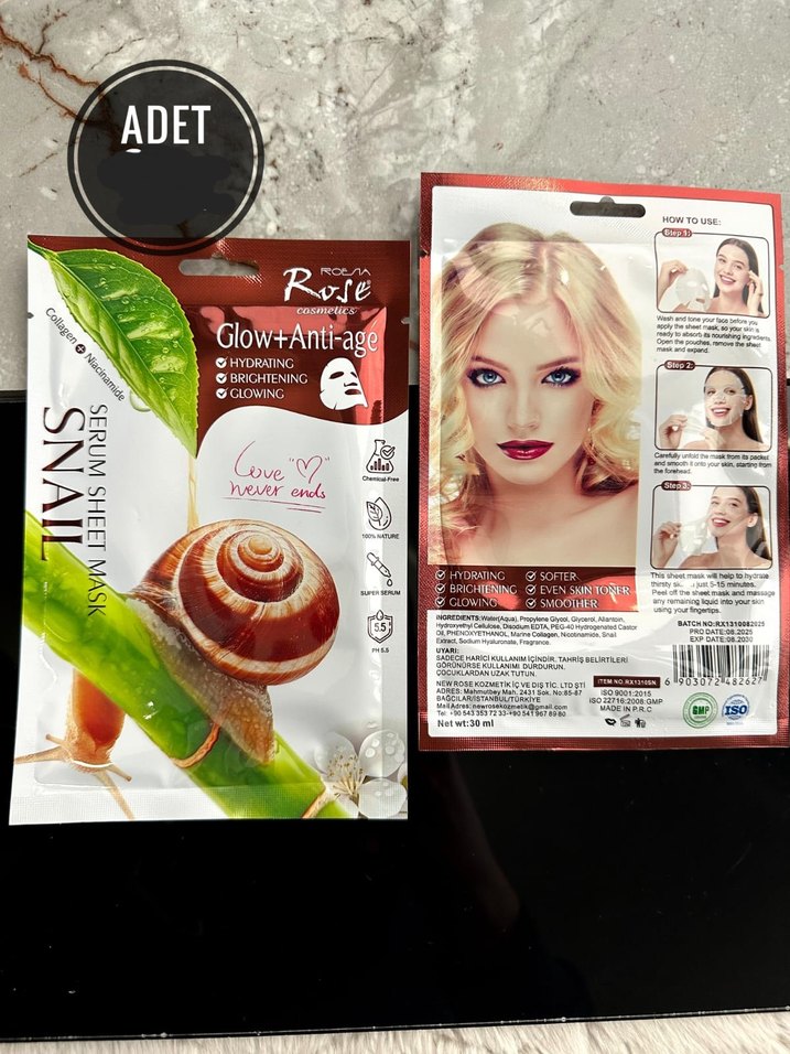 Nemlendirici Serumlu Maske (6) - Görsel 3