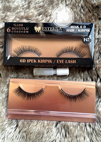 6D İpek Kirpik P38 - %100 Doğal Tüy (85) - Görsel 2