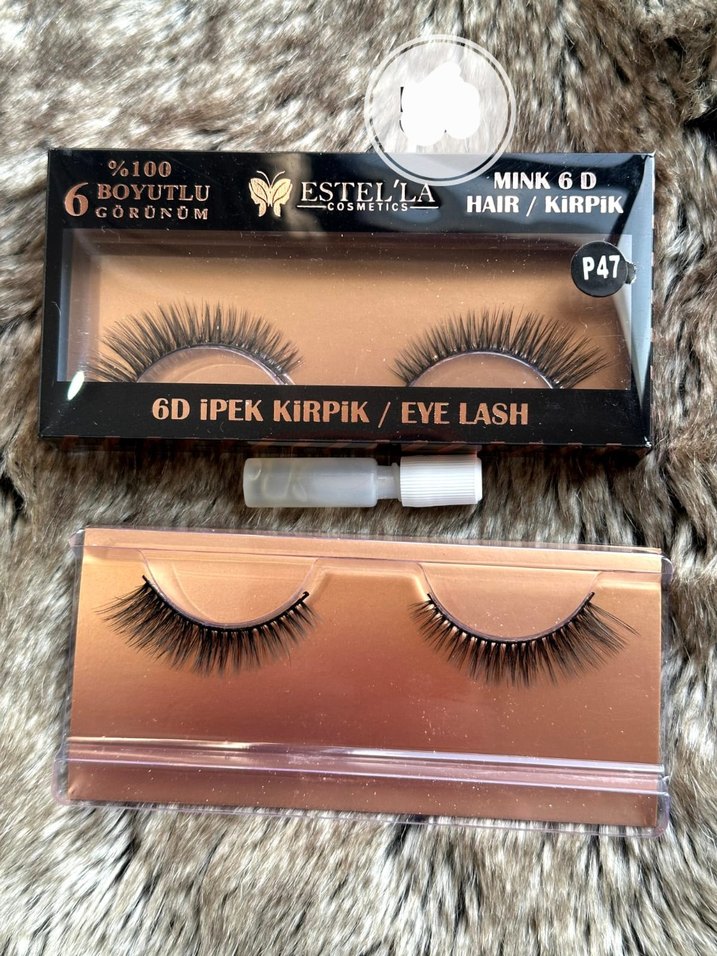 6D İpek Kirpik P38 - %100 Doğal Tüy (85) - Görsel 2