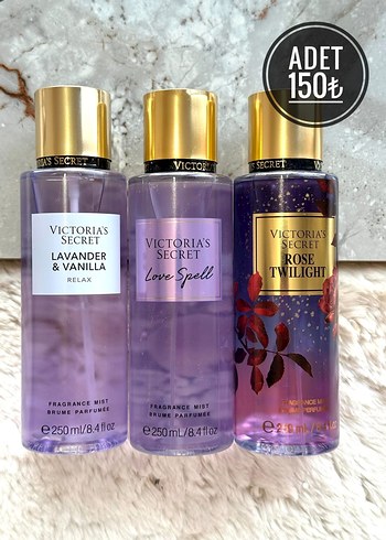 Victoria's Secret Kadın Parfüm Sprey Seti 3x250ml