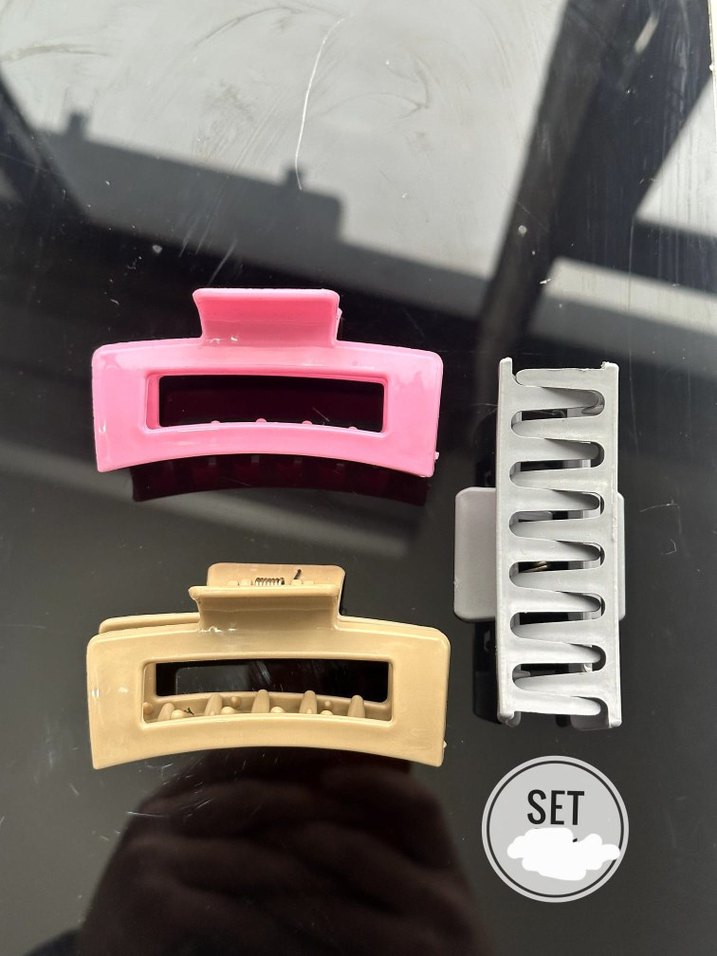 Pastel Renkli Elastik Plastik Saç Tokası Seti - Görsel 3