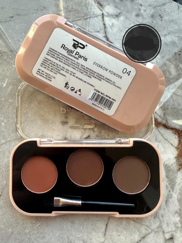 3 Bölmeli Royal Paris Kaş Pudrası - Görsel 2