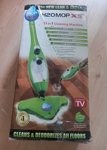 H2OMOP X5 5'li Temizlik Makinesi Yeşil