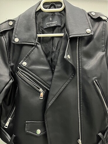 Stradivarius deri ceket acil satılık
