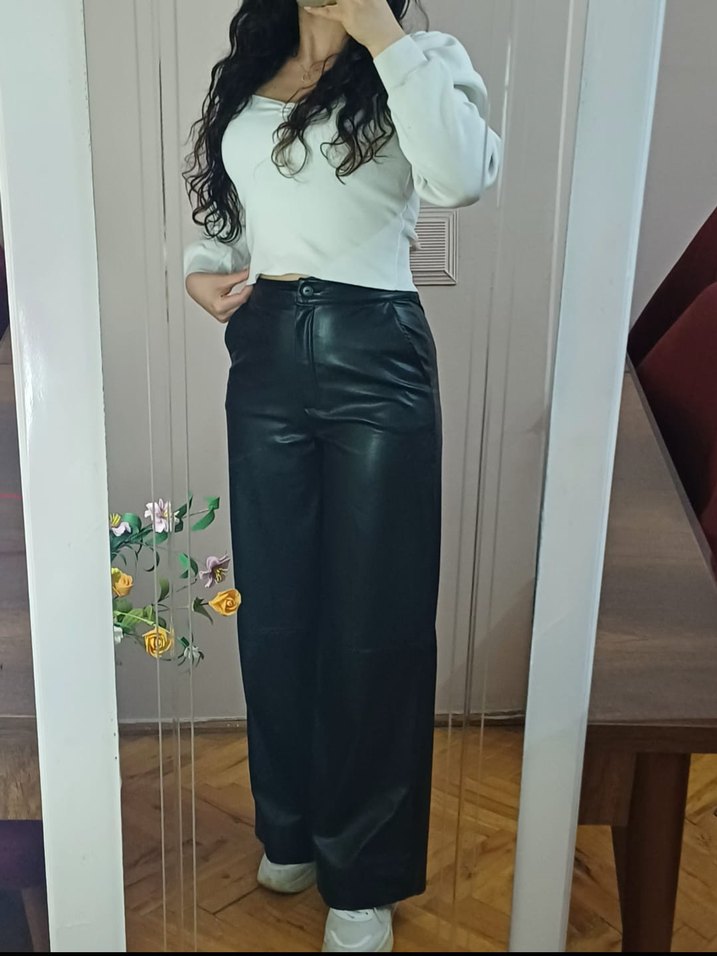 Siyah deri alt - Görsel 3