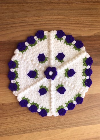 Mor gül matifli lif - Görsel 2