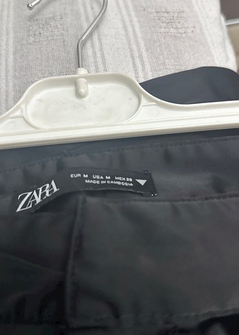 m Beden Siyah Bol Kesim Street Wear Kumaş Pantolon