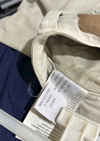 Bej Denim Erkek Pantolon - Görsel 3