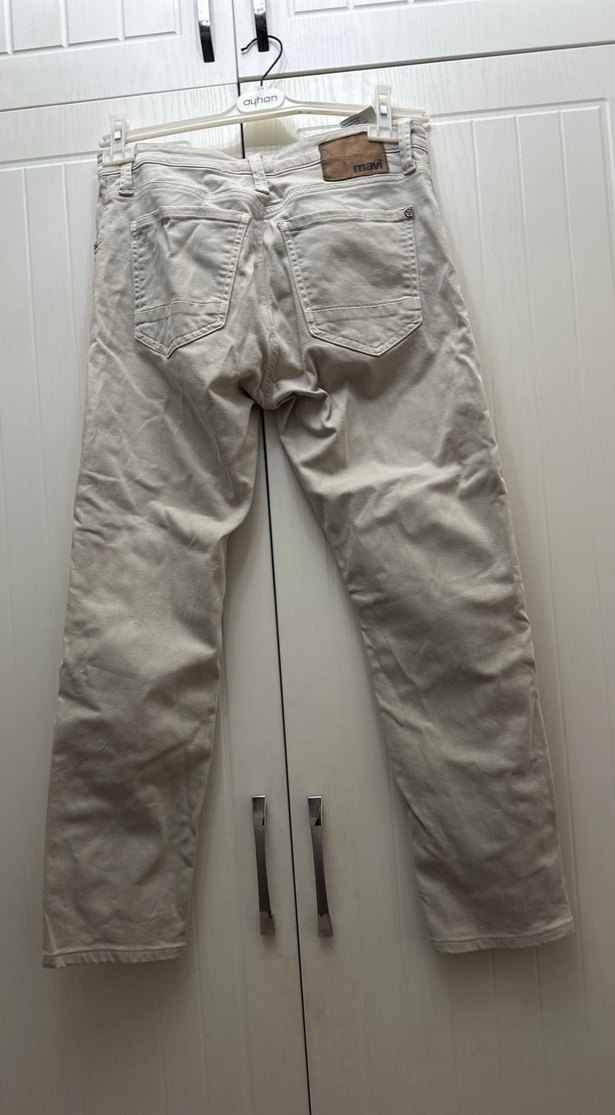 Bej Denim Erkek Pantolon - Görsel 2