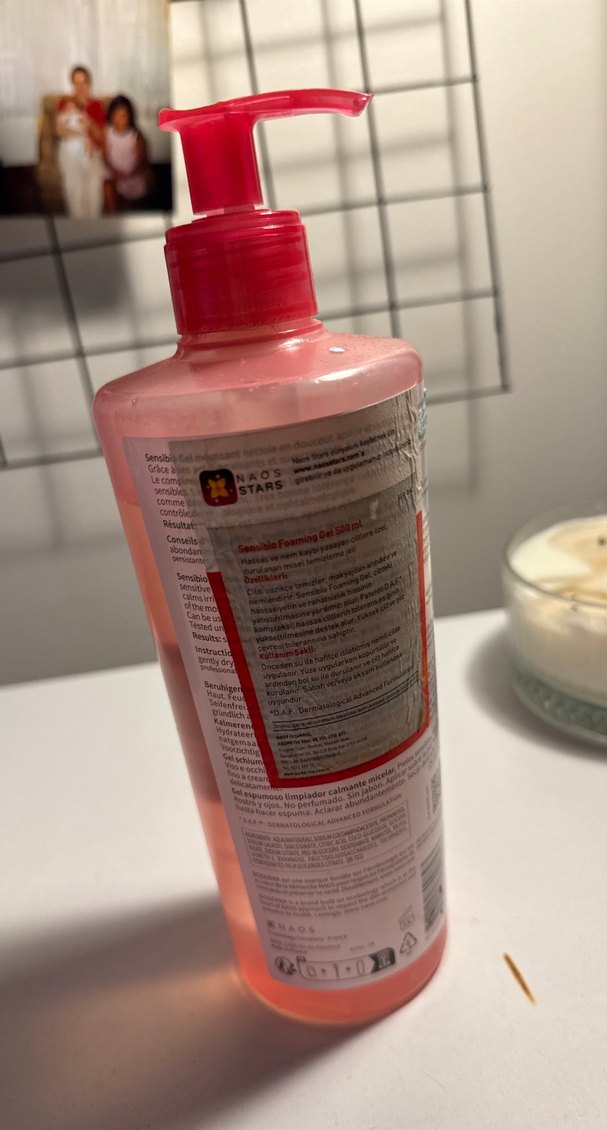 Bioderma Hassas Yüz Temizleme Jeli 500 ml - Görsel 3