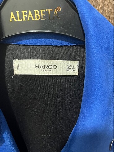 Mango Mango süet biker ceket