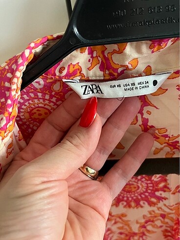 xs Beden Zara elbise