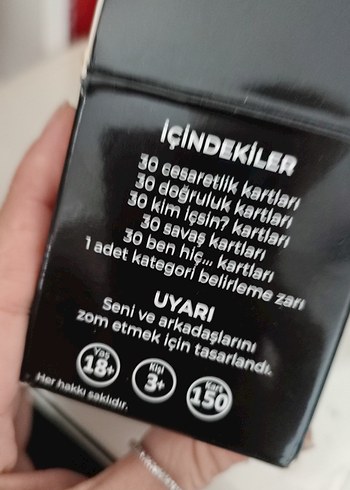 Zoom Parti Oyunu - Siyah Kutulu Plastik Oyun - Görsel 4