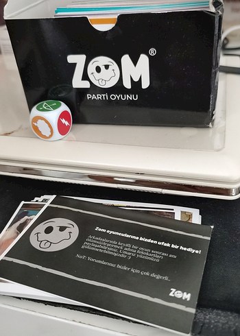 Zoom Parti Oyunu - Siyah Kutulu Plastik Oyun - Görsel 2