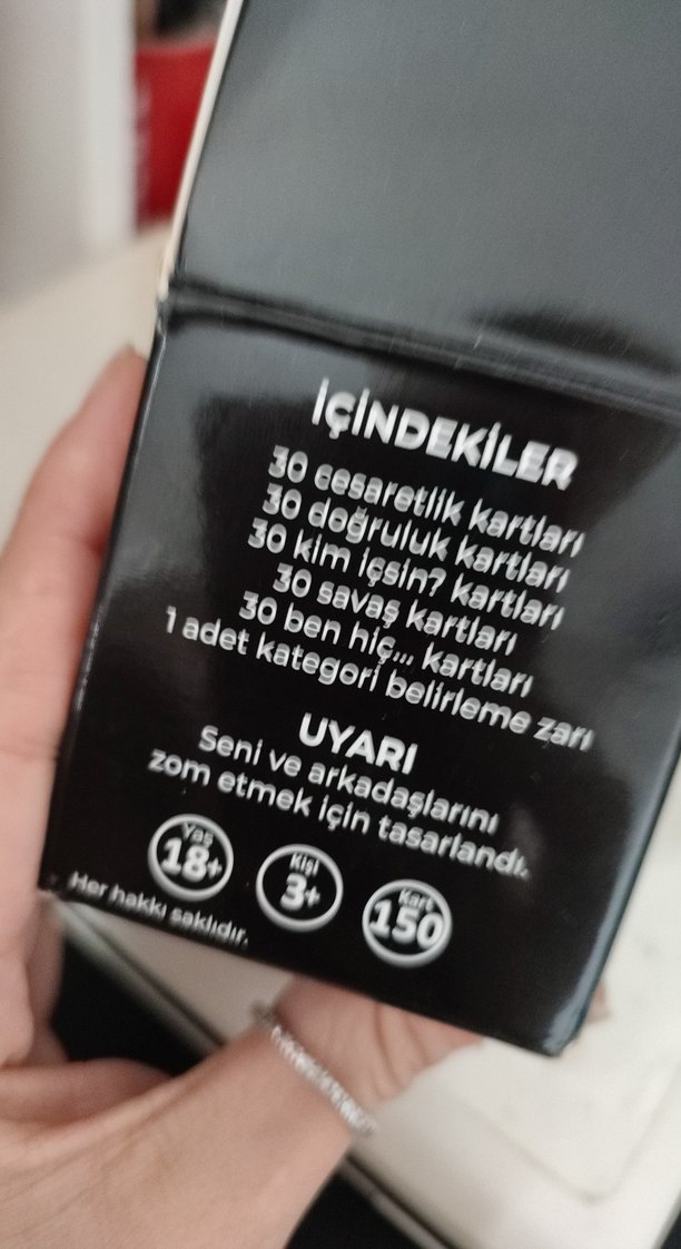 Zoom Parti Oyunu - Siyah Kutulu Plastik Oyun - Görsel 4