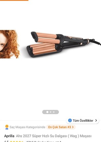 APRİL SU DALGASI MAŞASI Saç Dalgalandırıcı - Görsel 5