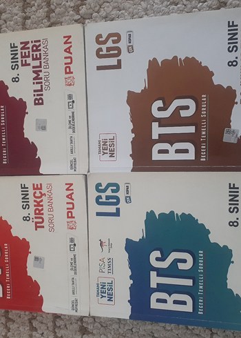 8. Sınıf LGS BTS Soru Bankası Seti