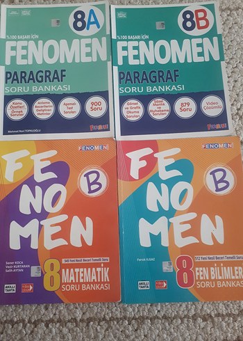 8. Sınıf Fenomen Soru Bankası Seti