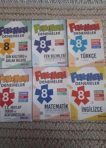 Fenomen 8. Sınıf Deneme Seti