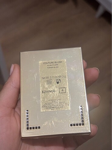 Beden Renk Ysl couture blush allık