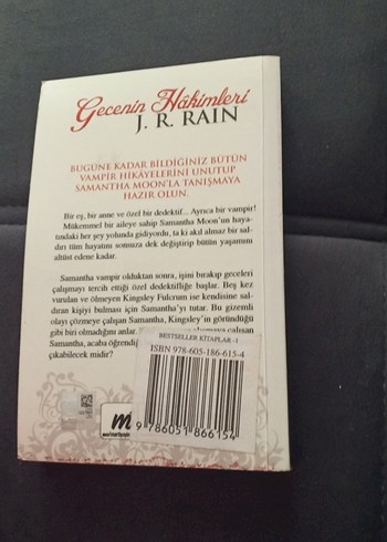 J. R. Rain - Gece'nin Hâkimleri Roman - Görsel 2