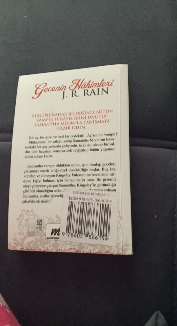 J. R. Rain - Gece'nin Hâkimleri Roman - Görsel 2