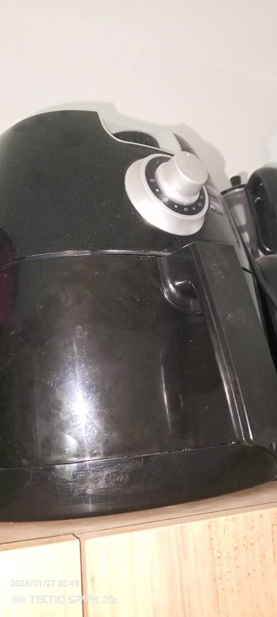 Siyah Elektrikli Izgara ve Fritöz - Görsel 2