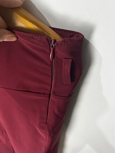 42 Beden bordo Renk Bordo etek