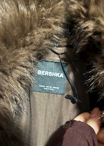 Bershka uzun kürk - Görsel 6