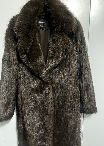 Bershka uzun kürk - Görsel 3