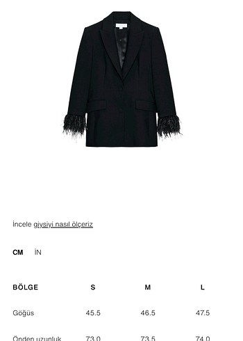 Zara tüylü blazer ceket - Görsel 4