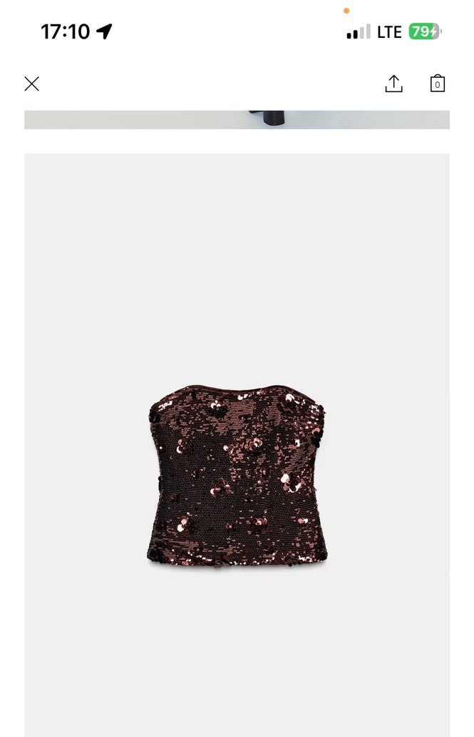 Zara pullu Straplez  Büstiyer - Görsel 2