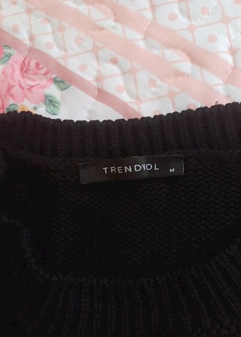 Trendyol & Milla Siyah Örgü Kolsuz Triko Süveter