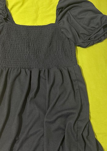 xl Beden siyah Renk Kadın Siyah Mini Rahat Elbise