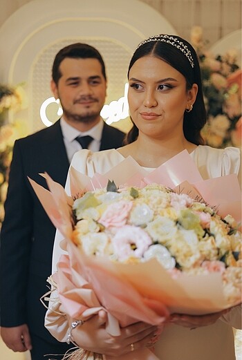  Beden beyaz Renk Gelin tacı