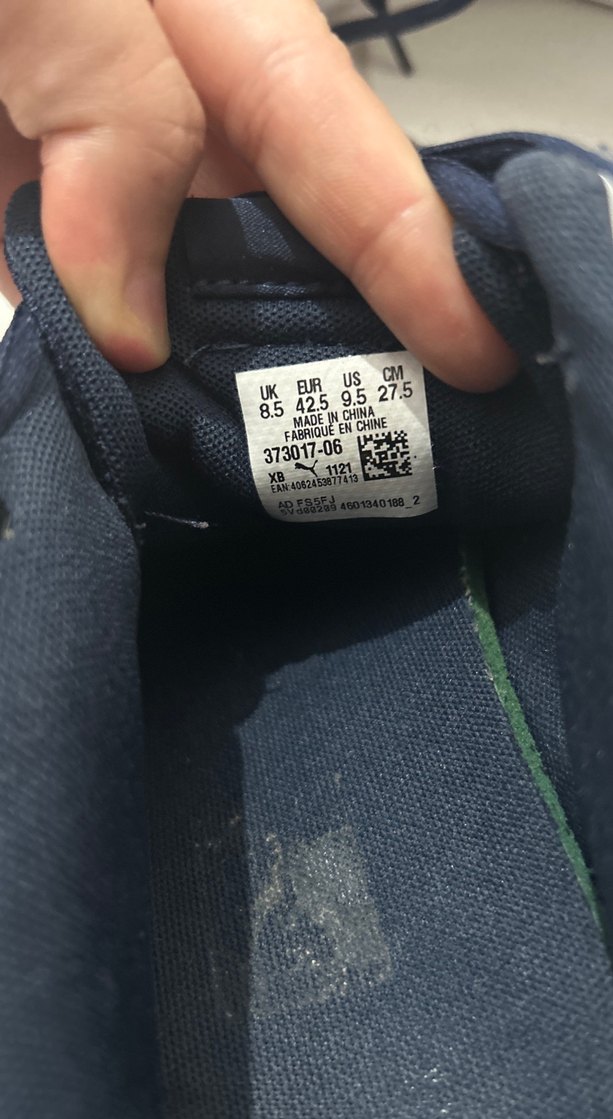 Puma Lacivert Spor Ayakkabı - Görsel 2