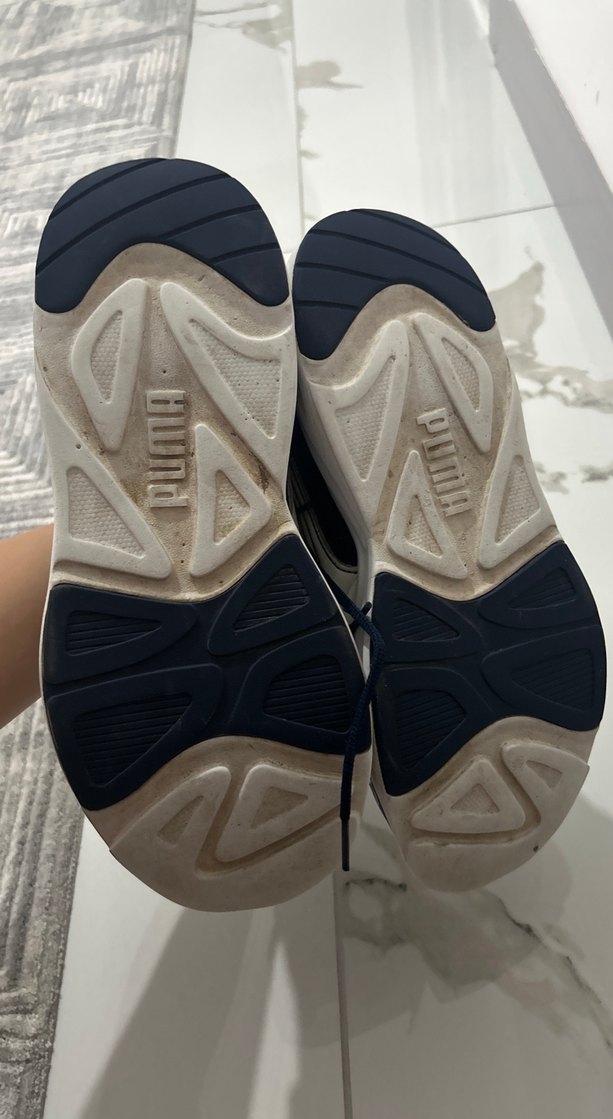 Puma Lacivert Spor Ayakkabı - Görsel 3