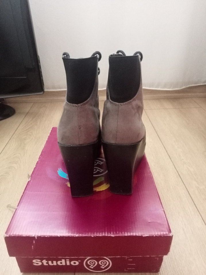 Zara 36 Numara Süet - Görsel 3